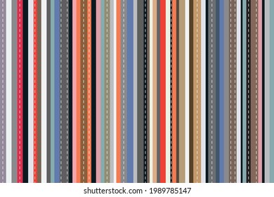 Resumen vertical colorida con puntada para el fondo