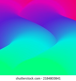 Abstract colorful vibrant gradient Background Design. Blurred abstract background. Smooth transitions of iridescent colors. Rainbow backdrop.
