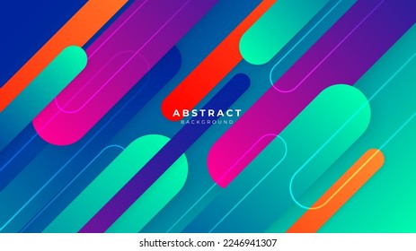 Abstract colorful vibrant vivid background