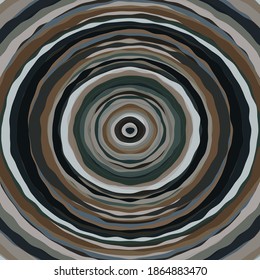 The Abstract Colorful Vortex Pattern