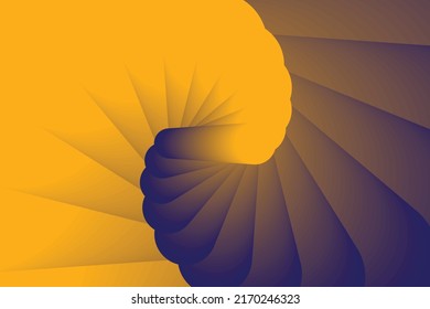 Resumen de diseño de papel pintado colorido y arte de fondo