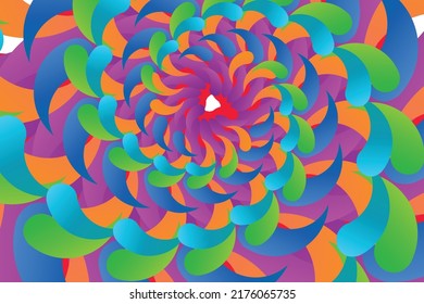 Abstract colorful wallpaper design and background art