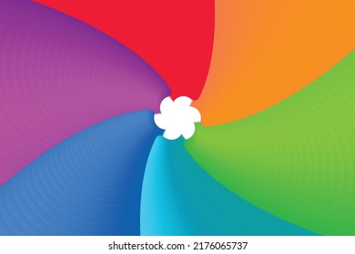 Resumen de diseño de papel pintado colorido y arte de fondo