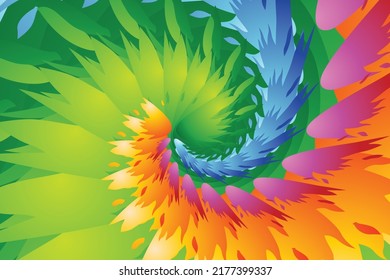 Abstract colorful wallpaper design and background art