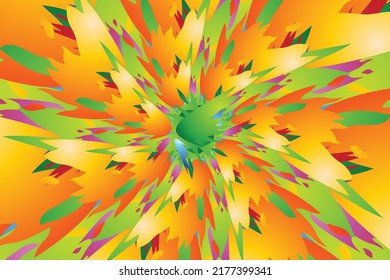 Abstrakte, bunte Tapete-Design und Hintergrundkunst