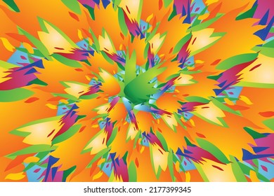 Abstract colorful wallpaper design and background art