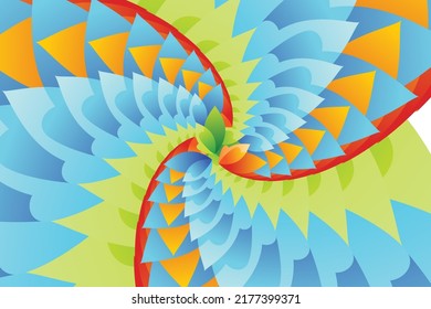 Abstract colorful wallpaper design and background art