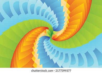 Abstract colorful wallpaper design and background art