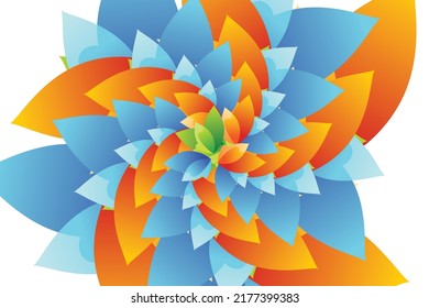 Abstract colorful wallpaper design and background art