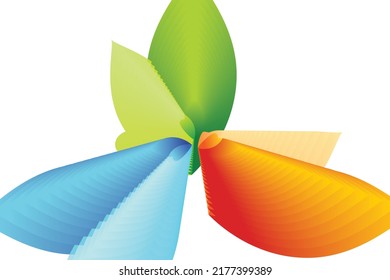 Abstract colorful wallpaper design and background art