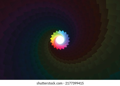 Abstract colorful wallpaper design and background art