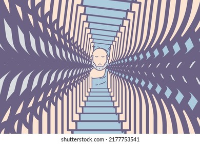 Abstract colorful wallpaper design and background art