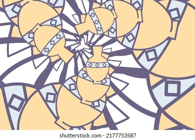 Abstract colorful wallpaper design and background art