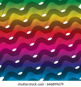 Abstract colorful wallpaper waves background theme.
