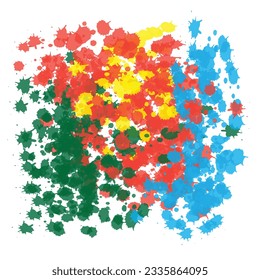 Abstract colorful water color for background.