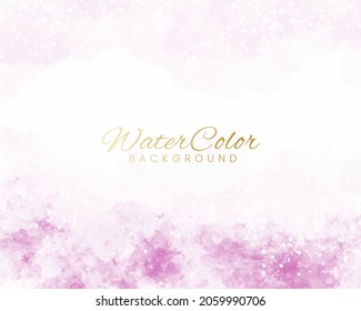 Abstract colorful watercolor for background. 
