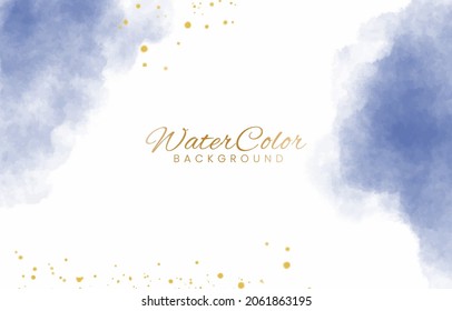 Abstract colorful watercolor for background. 
