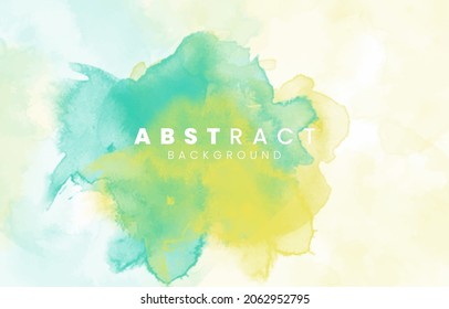 Abstract colorful watercolor for background. 