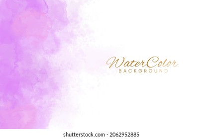 Abstract colorful watercolor for background. 