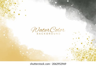 Abstract colorful watercolor for background. 