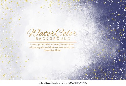 Abstract colorful watercolor for background. 