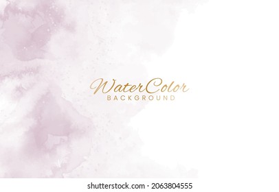 Abstract colorful watercolor for background. 