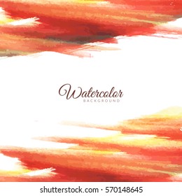 Abstract colorful watercolor background