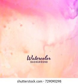 Abstract colorful watercolor background