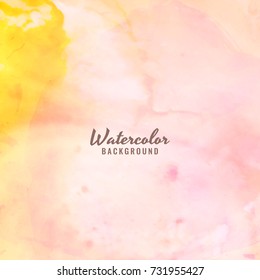Abstract colorful watercolor background