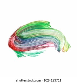 Abstract colorful watercolor background design