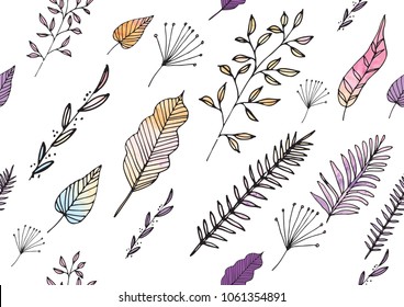 Abstract colorful watercolor background. Digital art pinting. Vector illustration