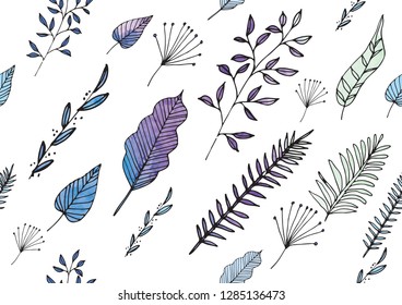 Abstract colorful watercolor background. Digital art pinting. Vector illustration