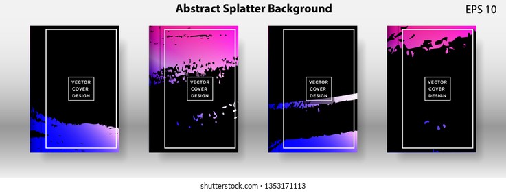 Abstract colorful watercolor for background Digital art painting. Applicable for design cover, invitation, flyer, annual report, poster and business card, desing packaging - vector Illustration