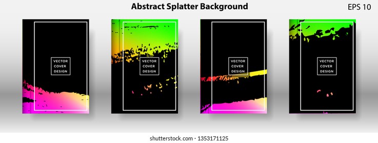 Abstract colorful watercolor for background Digital art painting. Applicable for design cover, invitation, flyer, annual report, poster and business card, desing packaging - vector Illustration