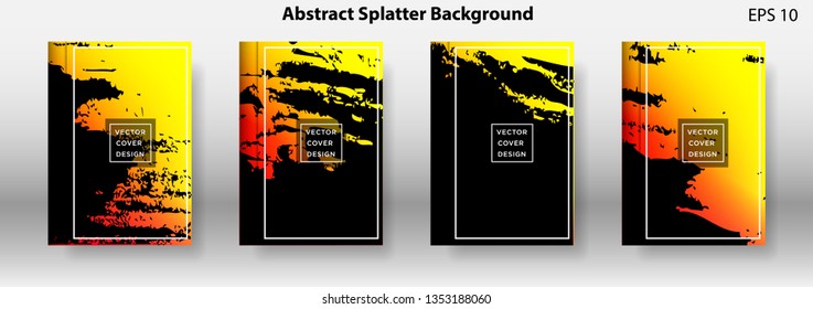 Abstract colorful watercolor for background Digital art painting. Applicable for design cover, invitation, flyer, annual report, poster and business card, desing packaging - vector Illustration