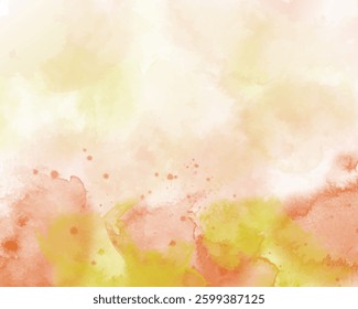 Abstract colorful watercolor for background. Digital art painting