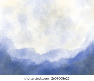 Abstract colorful watercolor for background. Digital art painting.