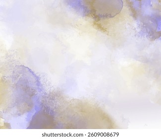 Abstract colorful watercolor for background. Digital art painting.
