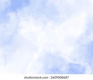 Abstract colorful watercolor for background. Digital art painting.