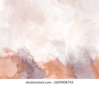 Abstract colorful watercolor for background. Digital art painting.