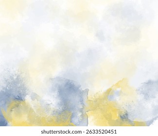 Abstract colorful watercolor for background. Digital art painting.