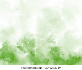 Abstract colorful watercolor for background. Digital art painting. For Watercolor wedding invitation card