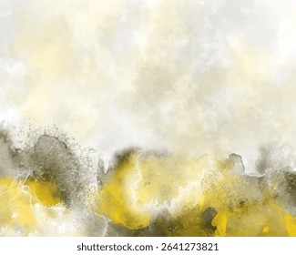 Abstract colorful watercolor for background. Digital art painting. For Watercolor wedding invitation card