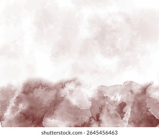 Abstract colorful watercolor for background. Digital art painting. Design for your date, postcard, banner, wedding invitation card