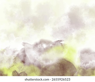 Abstrato colorido aquarela para fundo. Pintura de arte digital.