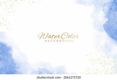 Abstract colorful watercolor for background. Vector EPS 10.
