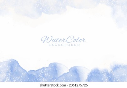Abstract colorful watercolor for background. Vector EPS 10.