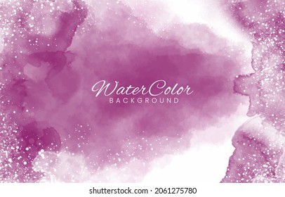Abstract colorful watercolor for background. Vector EPS 10.