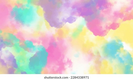 Abstract colorful watercolor background for your design, watercolor background concept, vector.