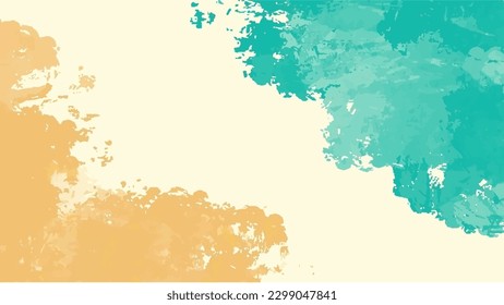 Abstract colorful watercolor background.Hand painted watercolor. vector